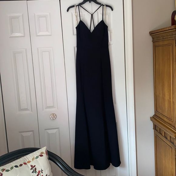 Jenny Yoo Reese Bridesmaids dress black